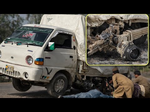 Mini Loader Truck Axle Snapped Under Huge Load | Extreme Breakdown