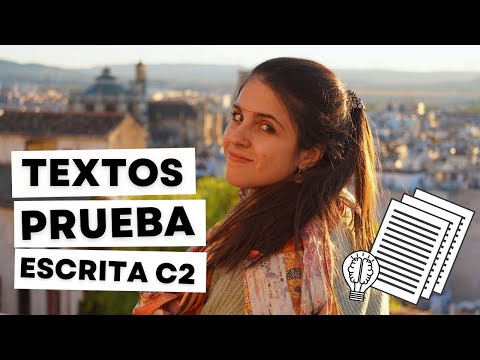 ¿Qué tipos de texto necesito conocer para la prueba escrita del DELE C2?