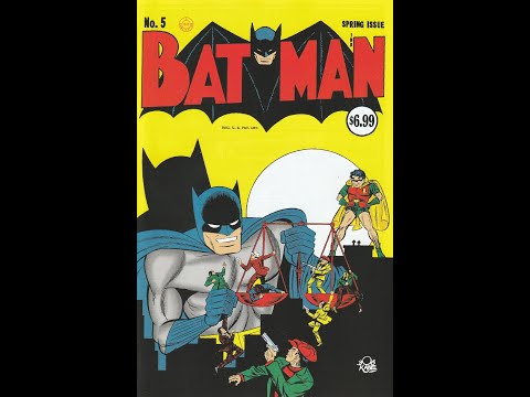 Batman -- Issue 5 (1940, DC Comics) 2023 Facsimile Edition Review