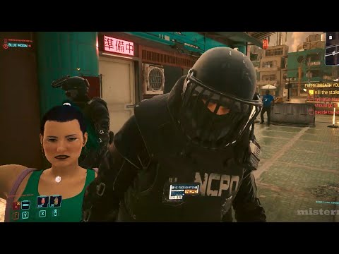 This is why they just call MaxTac in Cyberpunk 2077