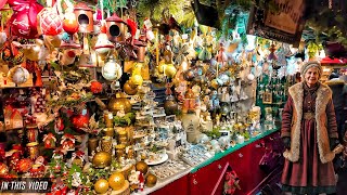 THE MOST BEAUTIFUL CHRISTMAS DECORATIONS IN THE WORLD - NUREMBERG CHRISTMAS MARKET