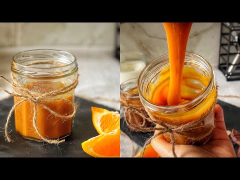 Рецепт АПЕЛЬСИНОВОЙ КАРАМЕЛИ на сливках | Orange Caramel with cream Recipe | Мильфей