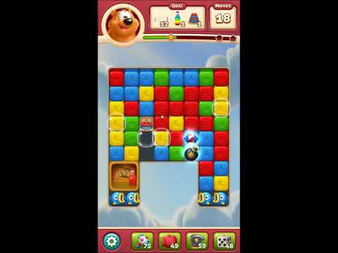 Toon Blast Level 2956 - NO BOOSTERS 🐻🐺🐱 | SKILLGAMING ✔️