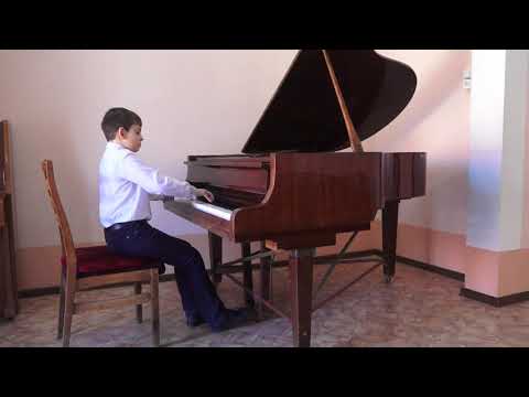 Максим Матюшенко, Й. Гайдн "12 Лёгких пьес" №2 фа мажор