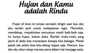 Download lagu HUJAN DAN KAMU ADALAH RINDU - boy Candra mp3