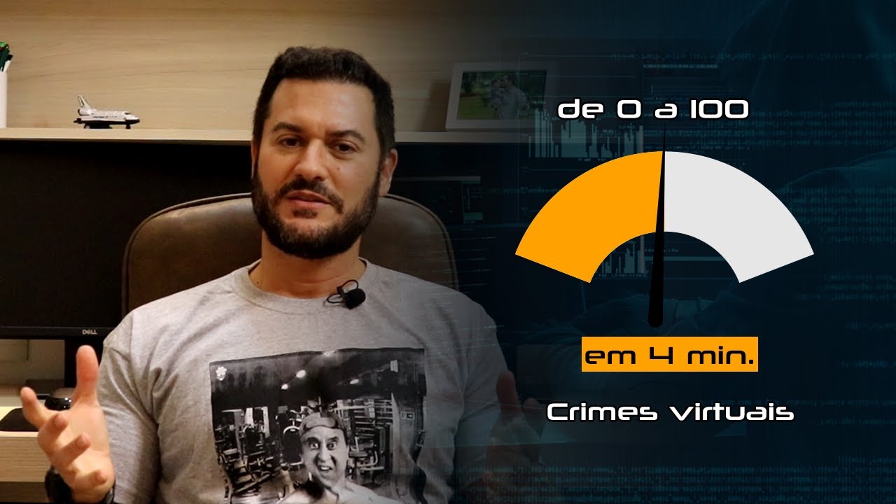 De 0 a 100 em 4 minutos - Crimes virtuais - Prof. Dickson Cosseti