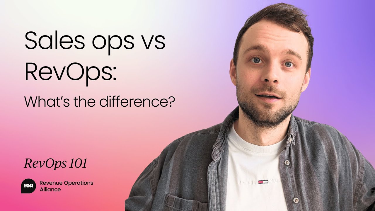 Revenue operations vs sales operations: What’s the difference?