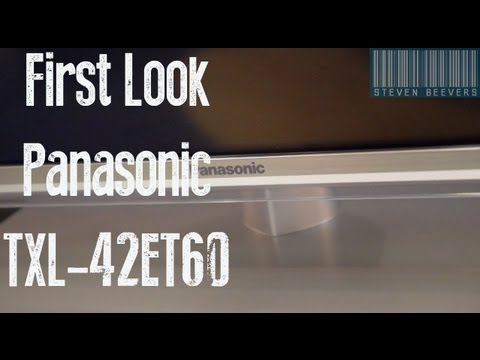 First Look at the New 2013 Panasonic TX-L42ET60