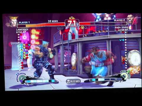 majin stinky (Balrog) vs LAMERBOI (Guile) on Peaceful Jay's Stream