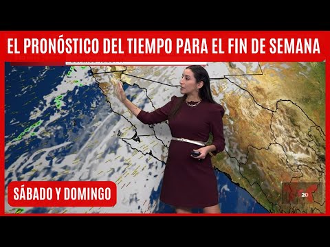 The weather forecast for Mexico, Saturday, January 3rd and Sunday, January 4th | Today's weather