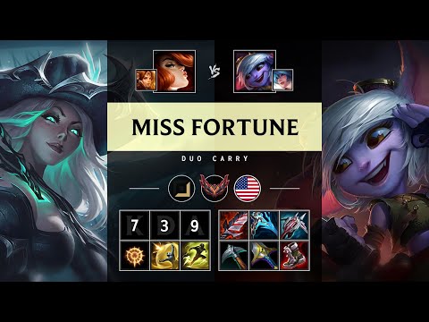 Miss Fortune ADC vs Tristana - NA Grandmaster Patch 25.20