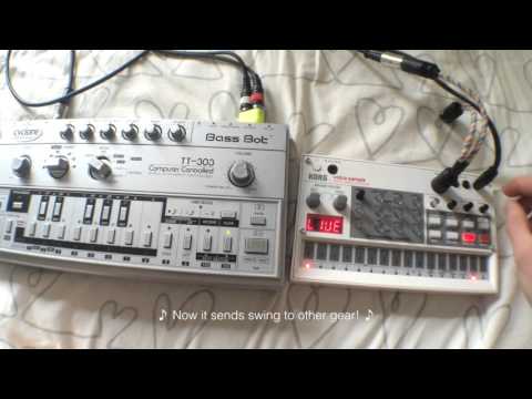 Volca Sample sends swing via MIDI-OUT