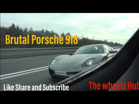 Race Porsche 918 vs Koenigsegg Agera R