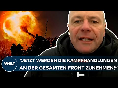 PUTINS KRIEG: "Die Kampfhandlungen werden jetzt auf der gesamten Front zunehmen!"