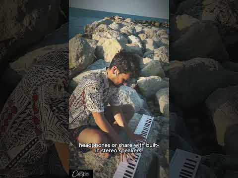 Carry-on Folding Piano 🎹| Play Anywhere 🫨🎼 #carryonplaying