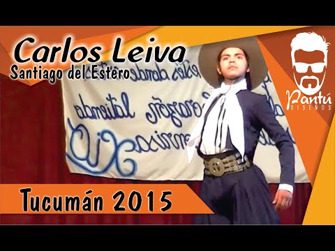 Solista de Malambo en contrapunto- Santiago del Estero- Carlos Leiva