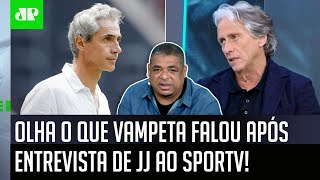 “O que me surpreendeu foi que o Jorge Jesus…”: Vampeta manda a real sobre o Flamengo