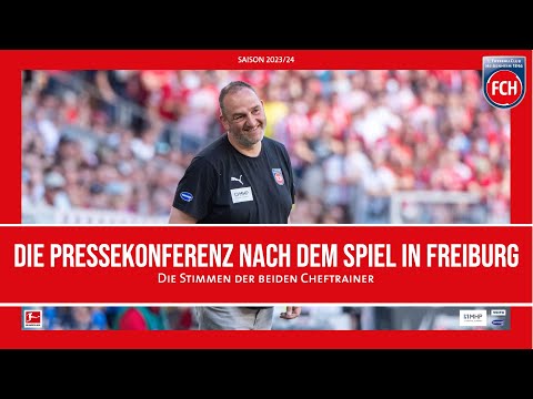Die Pressekonferenz nach dem Spiel in Freiburg