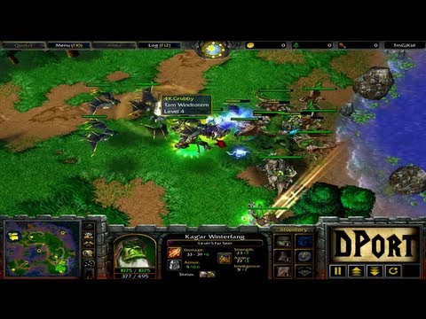WarCraft 3: Grubby (OC) vs FoV (UD)