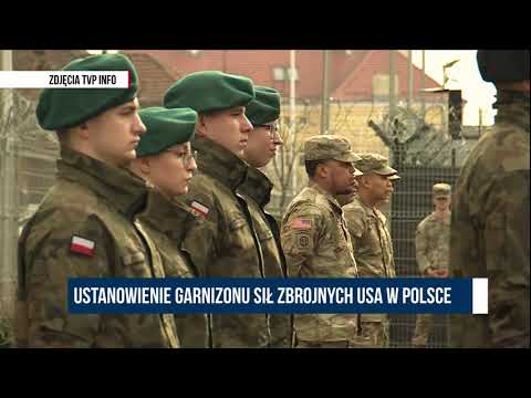 Mariusz Błaszczak: Jesteśmy świadkami stałej obecności wojsk amerykańskich  na ziemi polskiej.