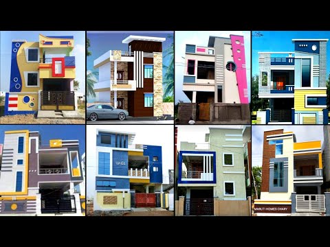 Top 40 Two Floor Front Elevation Designs 2021| Latest Double Floor House Front Designs 2021