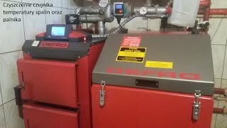 Czyszczenie czujnika temp. spalin oraz palnika (DEFRO Komfort Eko Duo Uni R 15kW) Czyszczenie czujnika temp. spalin oraz palnika (DEFRO Komfort Eko Duo Uni R 15kW)