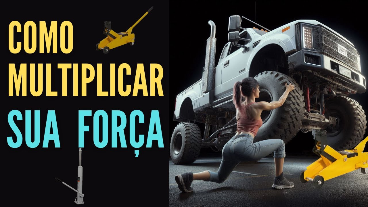 Como multiplicar sua força.(Princípio de Pascal)