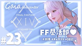 【FF14/GaiaDC】零式の合間に…ひさびさまったりＦＦ昼活部🐈‍⬛❤️【FINAL FANTASY XIV】