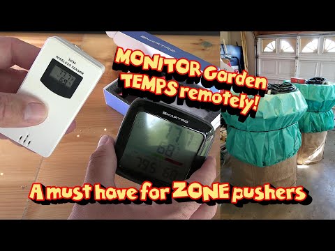 Monitor Your Garden Temps Remotely 🌡️ SmartRo SC92 Thermometer Review & Giveaway
