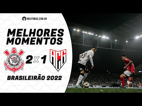 Corinthians 2x1 Atlético-GO | Melhores momentos | Campeonato Brasileiro 2022