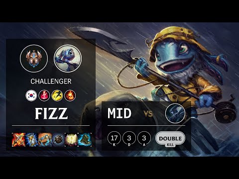 Fizz Mid vs Lissandra - KR Challenger Patch 10.20