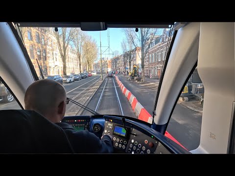 🚊POV tramdriver | HTM 4061 | RandstadRail 3 Arnold Spoelplein - Centraal Station | 2025