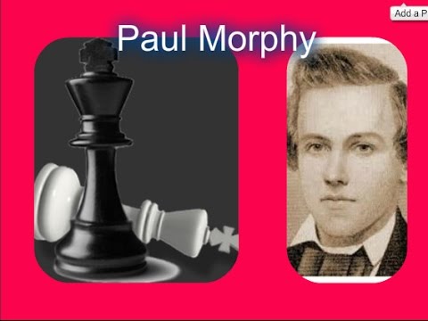 PAUL MORPHY šahovski genije , partija bez Topa na A1 - P. MORPHY vs Alonzo MORPHY # 140 sah i mat