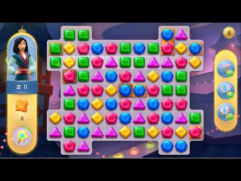 Disney Princess Majestic Quest Level 522 - No Boosters