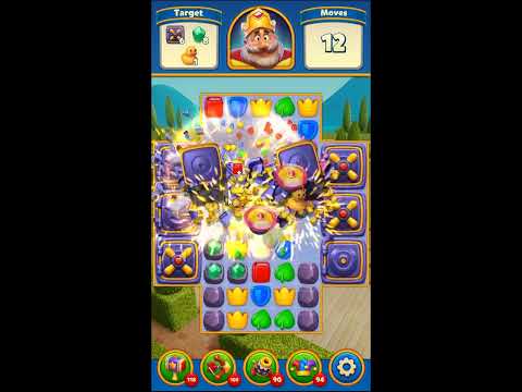 Royal Match Level 2344 - NO BOOSTERS GAMEPLAY 👑 | SKILLGAMING ✔️