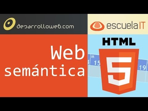 Web semántica Clase 2 Curso HTML5 gratuito