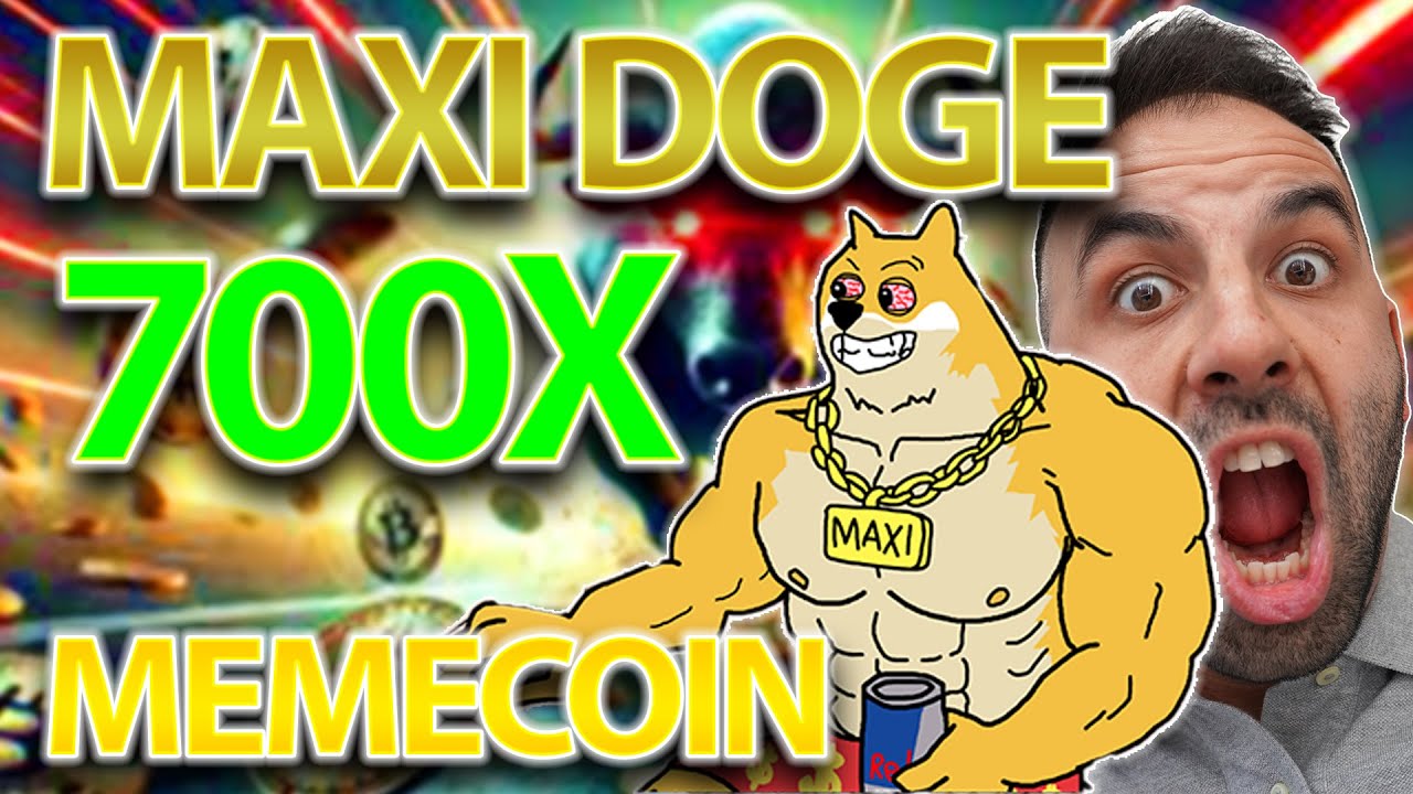 MAXI DOGE! 1000X LEVERAGE PLAY ON DOGECOIN TO MAXIMIZE YOUR MEMECOIN GAINS! $1,000,000 RAISED??? BUY