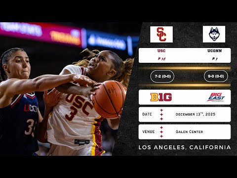 No. 16 USC vs No. 1 UConn | Condensed Game Recap | 12.13.25