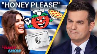 Daily Show segment satirizes Kimberly Guilfoyle over reported $100,000 payment demand from donor
