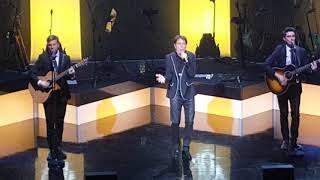 Cliff Richard sings Love Me Do and chats between songs about the Beatles