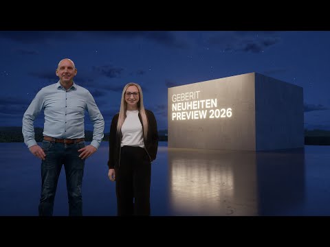 INNOVATIONEN für alle Badbereiche! Lerne die GEBERIT NEUHEITEN kennen. In der Preview 2026!