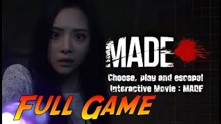 MADE: Interactive Movie - 01. Run Away | Complete Gameplay Walkthrough - Full Game | No Commentary