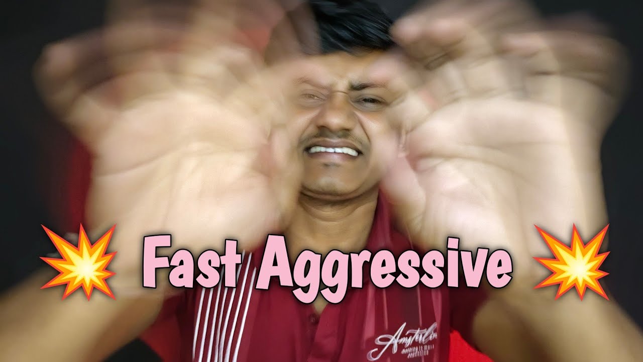 FAST AND AGGRESSIVE ⚡ ASMR FOR SLEEP