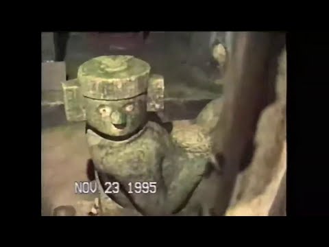 Chichen Itza - Tunnel and room Inside the pyramid El Castillo