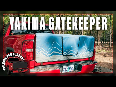 Yakima Gatekeeper Tailgate Pad Review #tailgatepad #yakima #theloamwolf