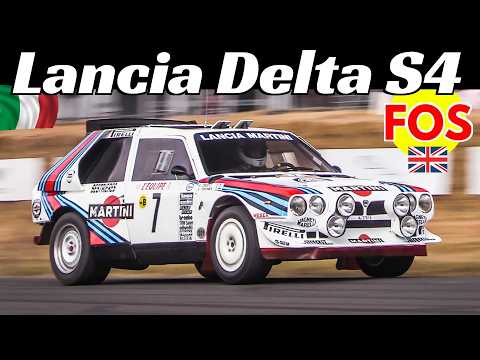 💥 The hiss of the beast! 2x Lancia Delta S4 Group B at Goodwood FOS - Turbo + Supercharged Sound!