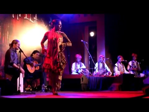 Kunal Om Flamenco India | Kaafila - Flamenco & Rajasthani Folk Fusion | BlueFrog, Mumbai.