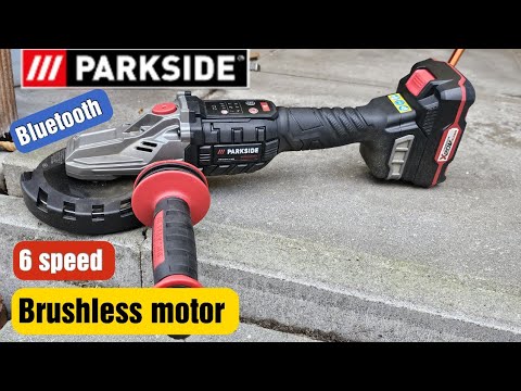 Parkside Performance Angle Grinder Bluetooth 20v PPWSFA 20-LI A1 Lidl