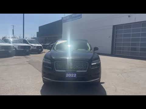 2022 Lincoln Nautilus Reserve AWD in Black for sale at Pine Tree Ford in Woodbridge, ON