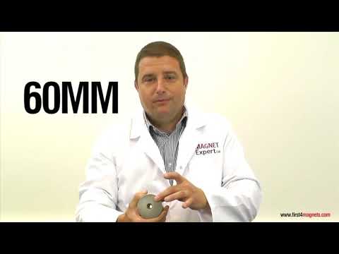 Super-strong neodymium magnets crushing a man’s hand